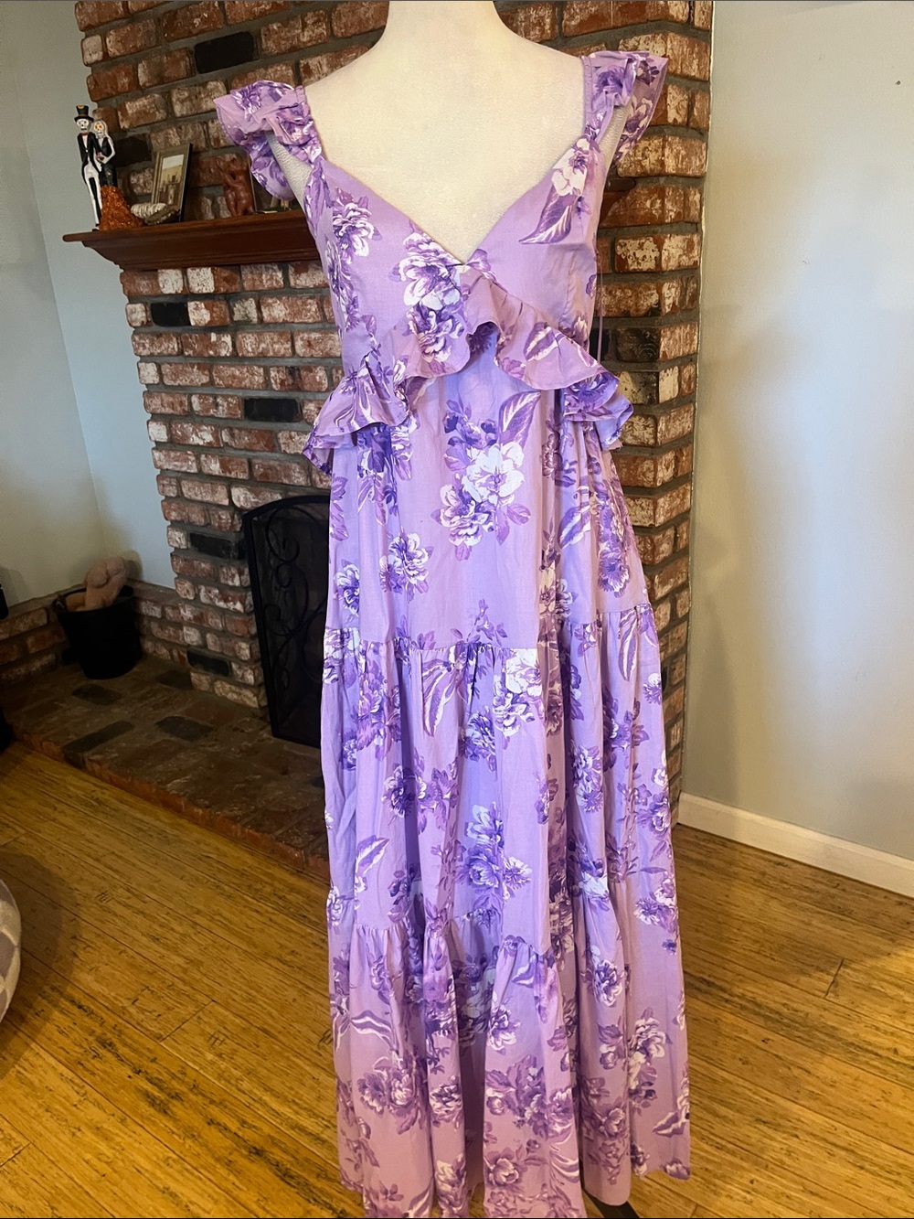 Flying Tomato $82 NWT WINDSWEPT WISHES WOVEN MAXI DRESS - Picture 3 of 3